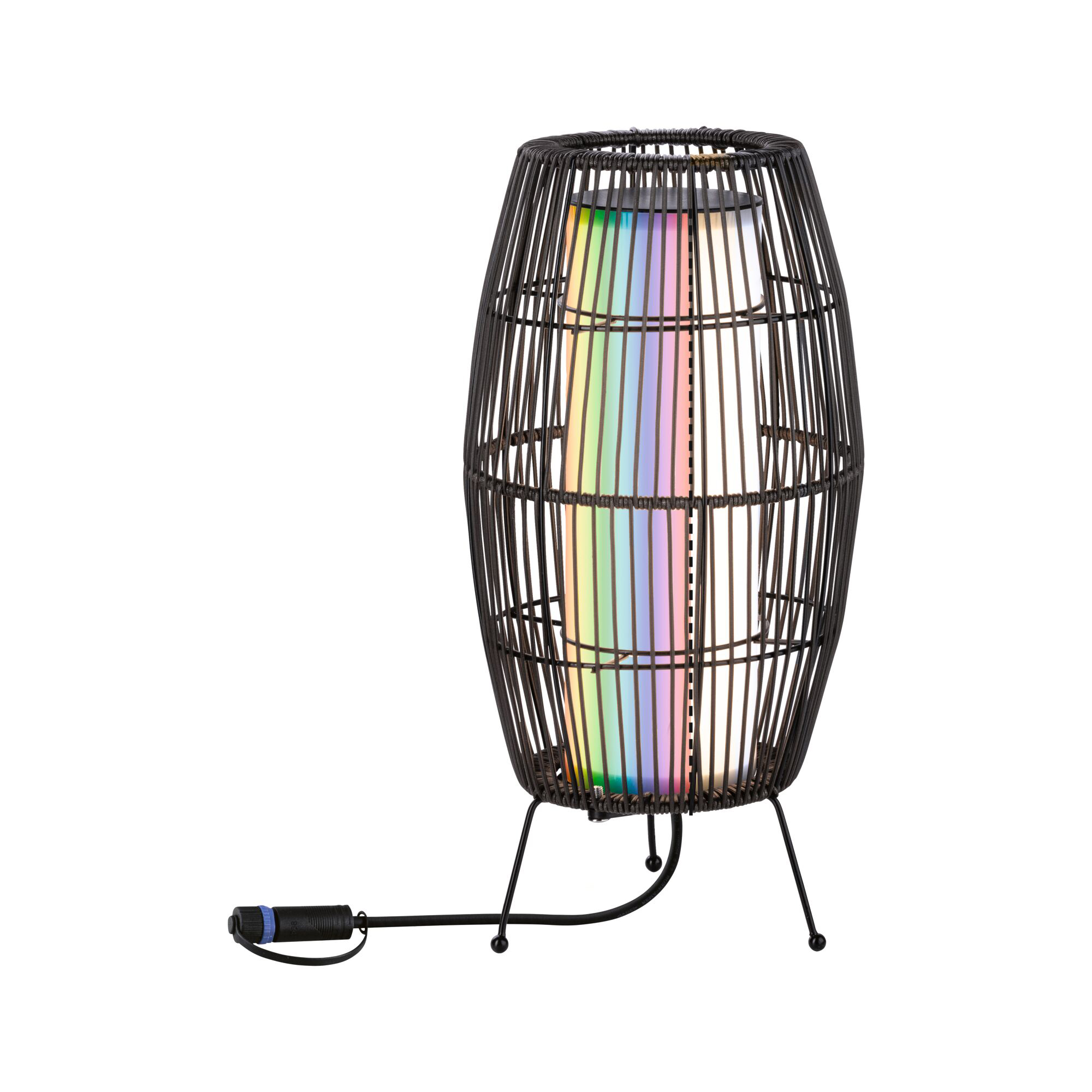PAULMANN LED-Stehleuchte 3,2W 2700K Konverter Basket 947.54 180lm dir/indir schwarz
