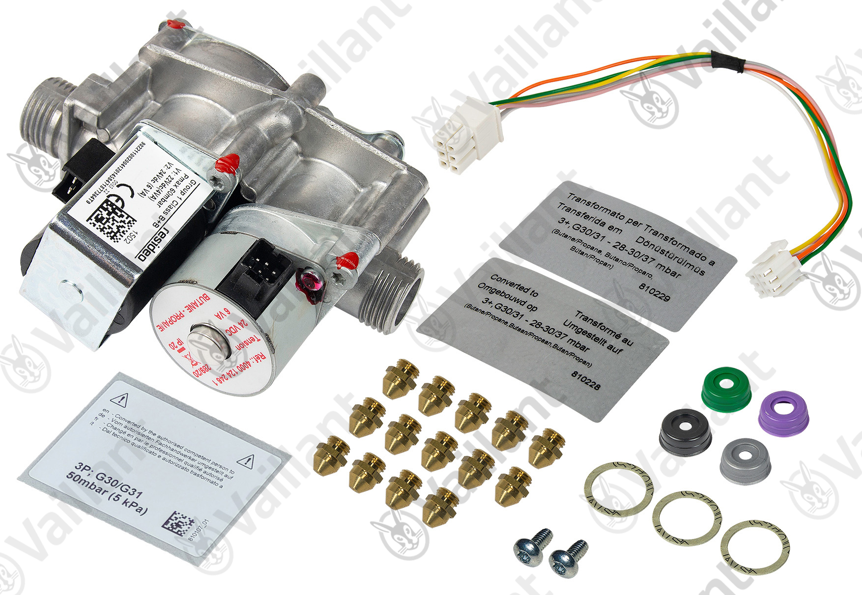VAILLANT Umstellsatz von H/L auf PB Vaillant-Nr. 0010043802