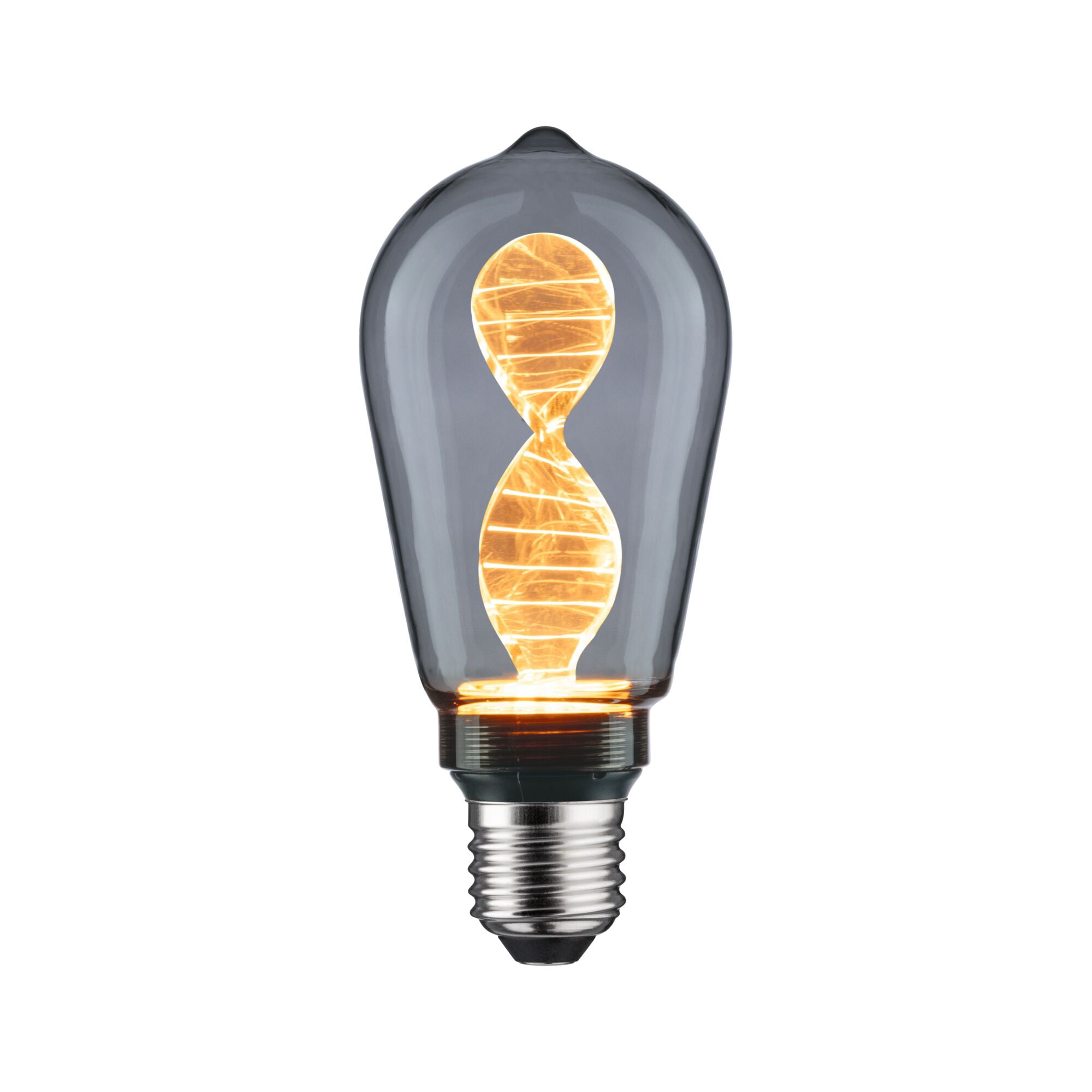 Paulmann PAULMANN LED-Lampe E27 ST64 3,5W 1800K Helix 288.86 weiß 90lm kl 0-360° AC