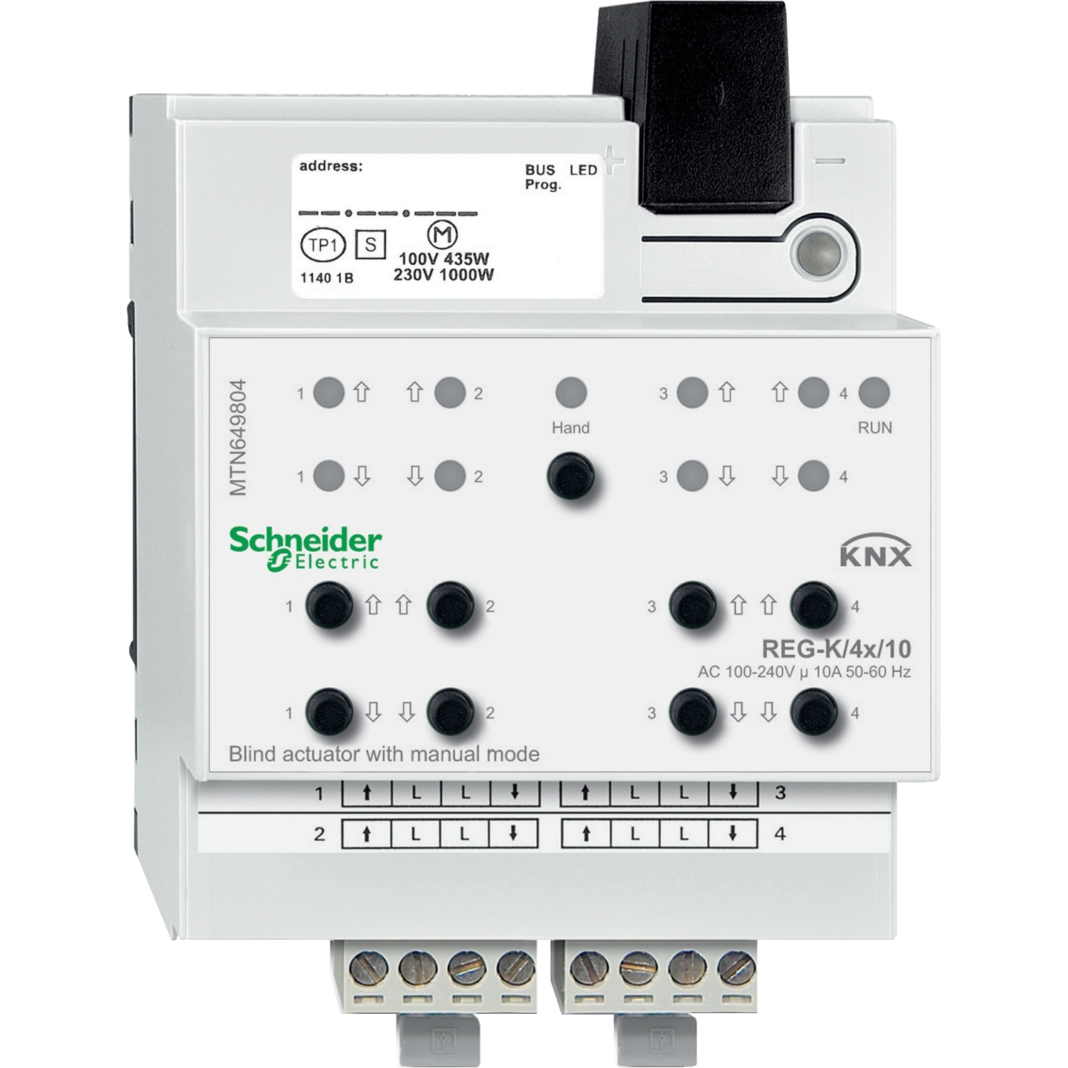 Schneider Schneider Electric Jalousieaktor REG-K/4x/10 MTN649804