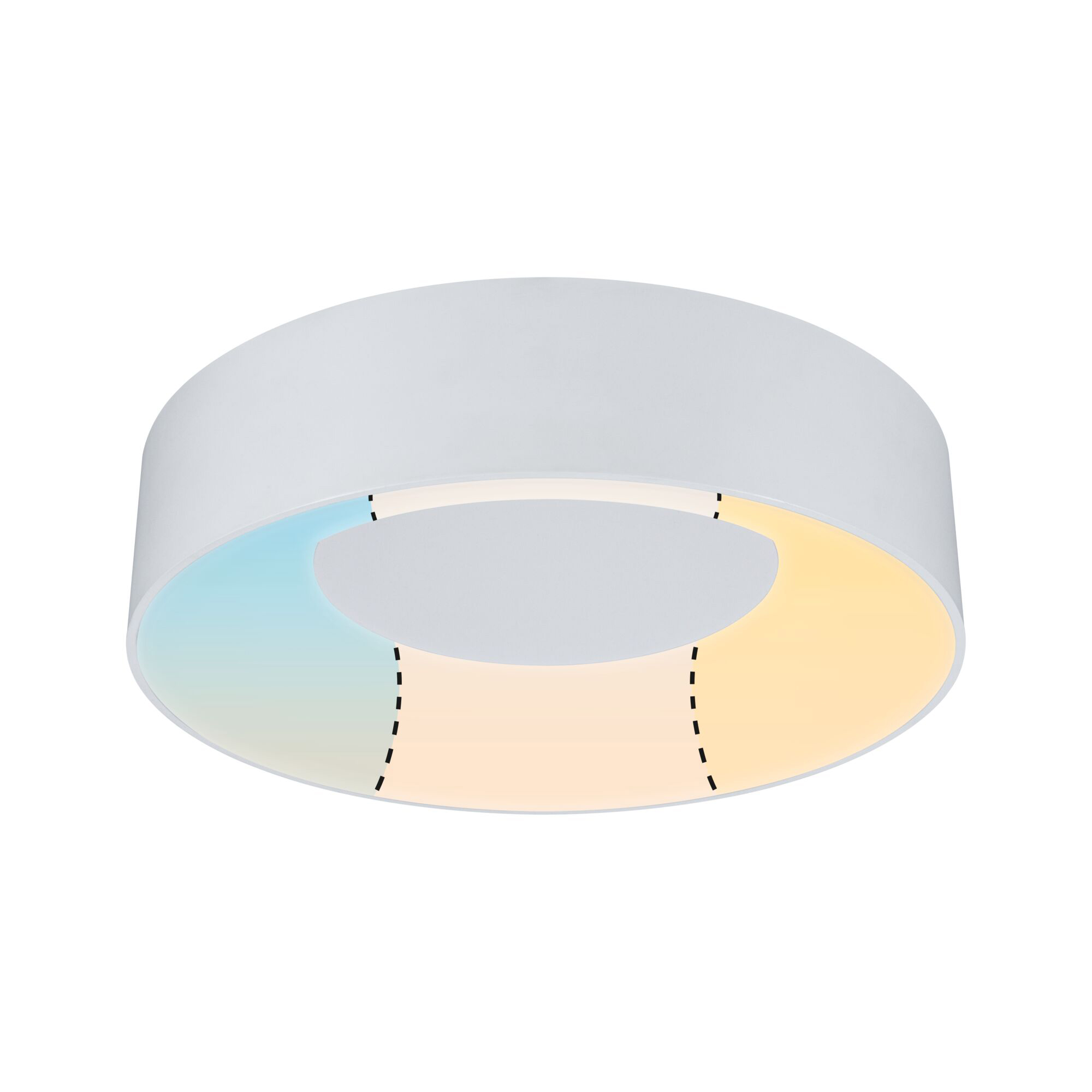 Paulmann PAULMANN LED-Kunststoffleuchte 18W weiß Casca 789.46 2700-6500K 1500lm Konverter