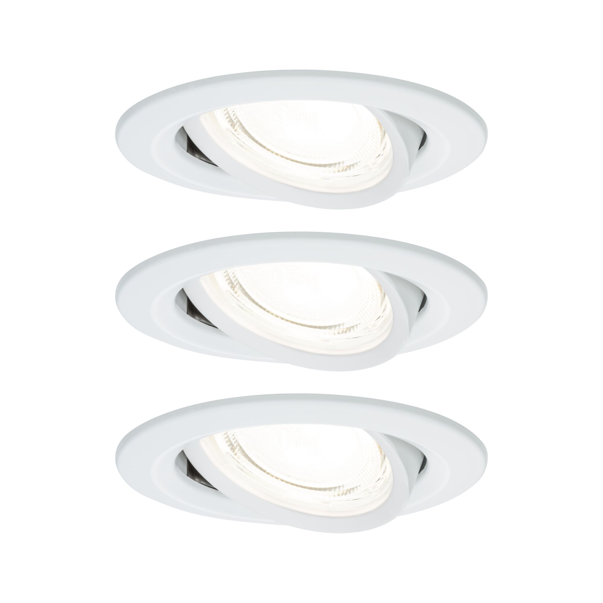 Paulmann PAULMANN LED-Einbaustrahler 2,8W Konverter weiß 924.55 3LEDs 4000K weiß 505lm weiß matt Aluminium