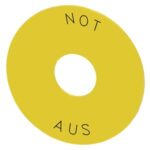 Siemens Dig Industr. Unterlegscheibe gelb 3SU1900-0BB31-0AS0