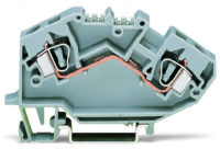 WAGO GmbH & Co. KG Durchgangsklemme 0,2-6mmq grau 782-601