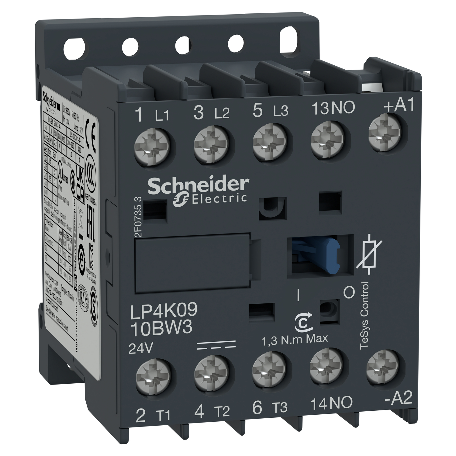 Schneider Schneider Electric Schütz 9A 24V DC 1,5W LP4K0910BW3