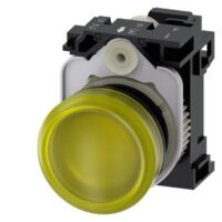Siemens Dig Industr. Leuchtmelder 22mm, rund, gelb 3SU1106-6AA30-3AA0
