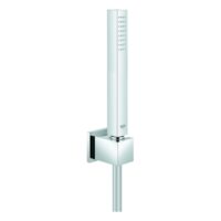 Wandhalterset Euphoria Cube Stick 27702 15l mit Wandbrausehalter chrom