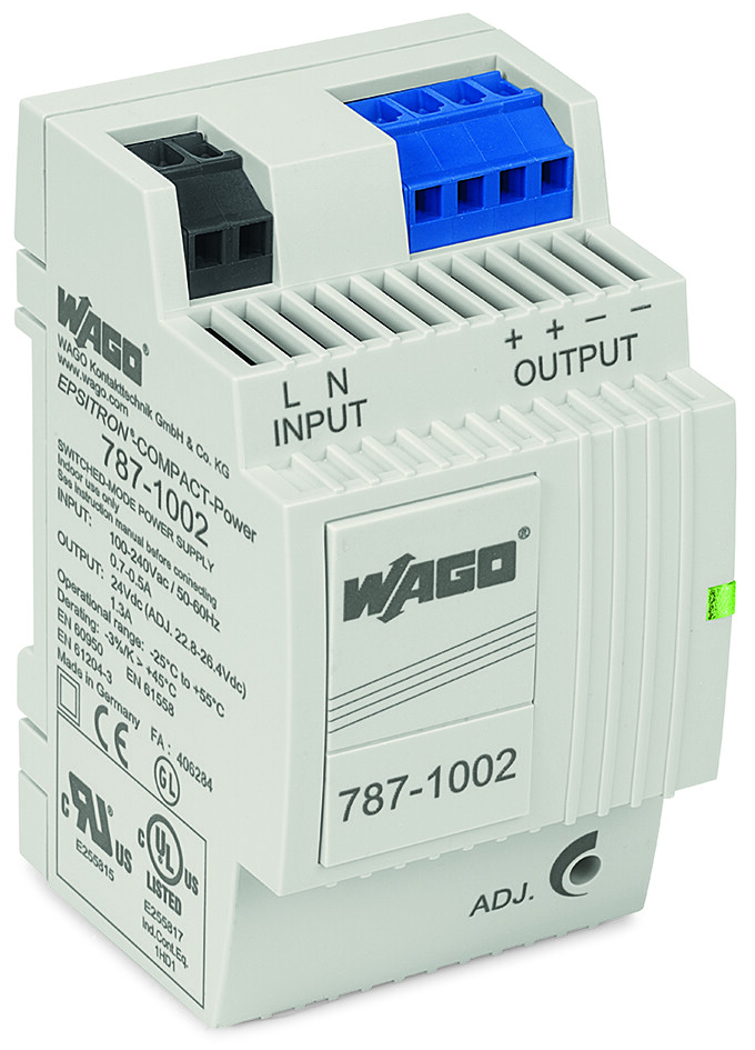 WAGO GmbH &amp; Co. KG Stromversorgung 24V 1,3A primär geta 787-1002