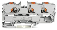 WAGO GmbH & Co. KG 3-Leiter-Durchgangsklemme 10qmm, grau 2210-1301