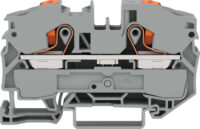 WAGO GmbH & Co. KG 2-Leiter-Durchgangsklemme 16qmm, grau 2216-1201