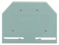 WAGO GmbH & Co. KG Abschlußplatte grau 280-301