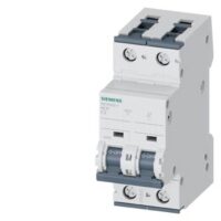 Siemens Dig Industr. LS-Schalter C2A,2-polig, T=70,10kA 5SY4202-7