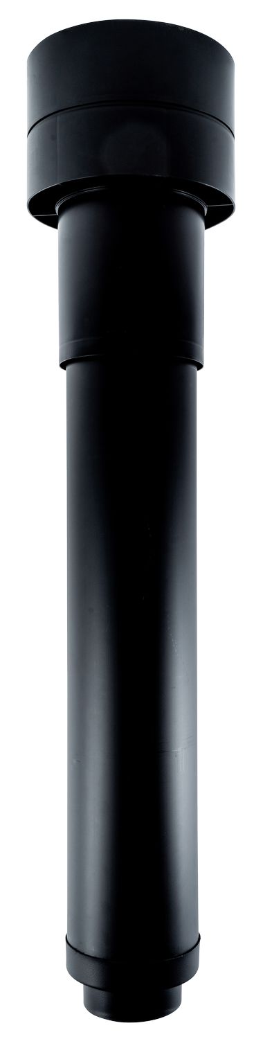 Dachdurchführung DN160 isoliert, L:1159mm, schwarz, für CWL
