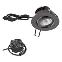 EVN Lichttechnik P-LED Deckeneinbauleuchte 3000K IP65 230V anthrazit PC650N61602