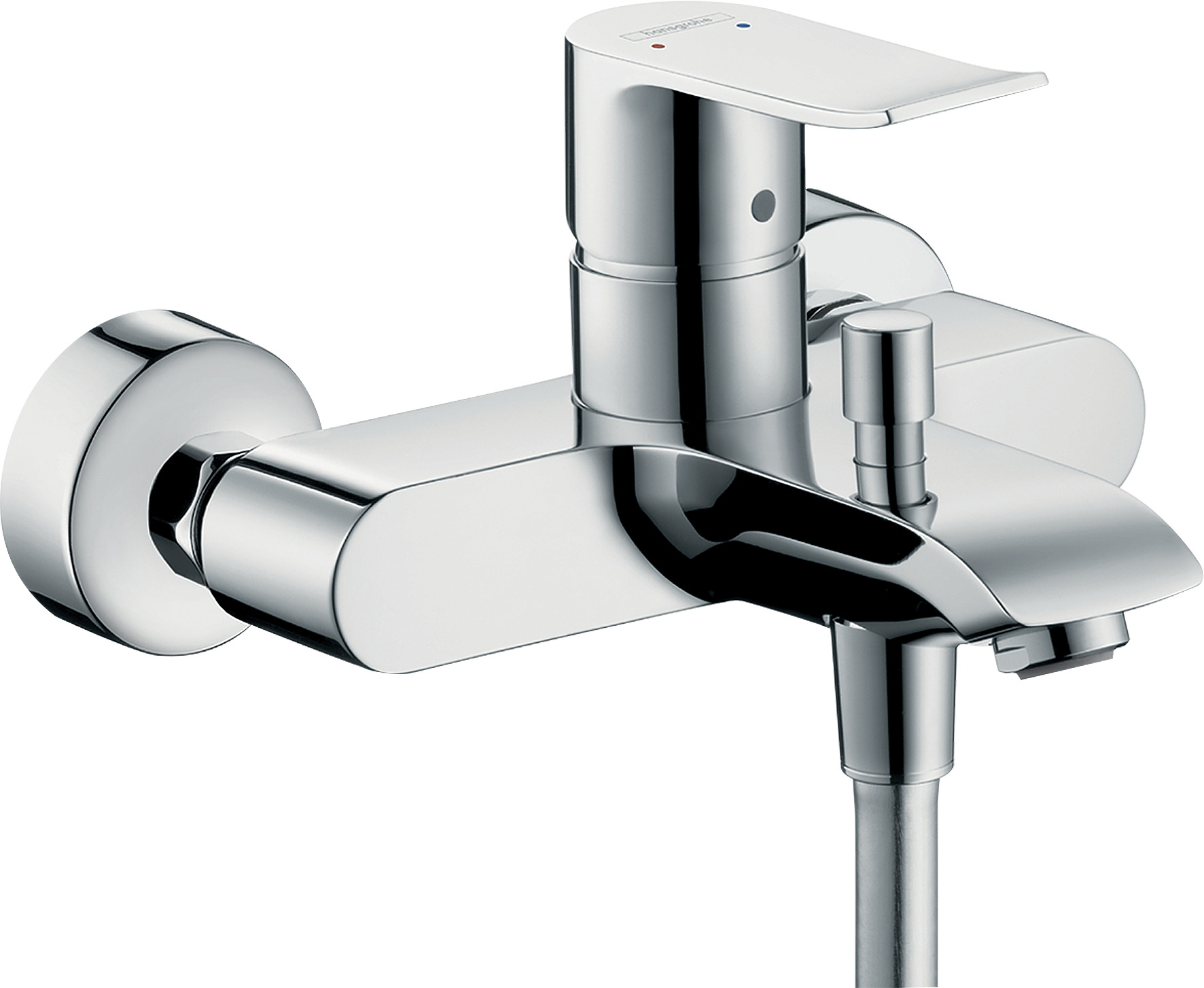 Wannenmischer Aufputz Metris DN15 chrom