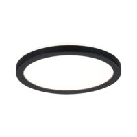 PAULMANN LED-Panel Ø190mm 12,5W 3000K schwarz 709.97 850lm Konverter