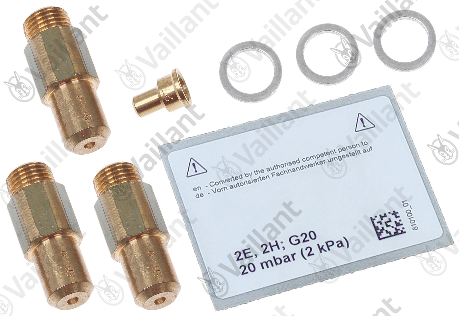 Vaillant Düsenwechselsatz, 3 Düsen-D 2,35 Vaillant-Nr. 200195