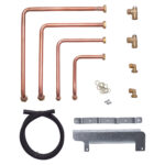 VAILLANT Anschluss-Set unisoliert rechts für uniTOWER Split plus