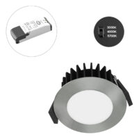 EVN Lichttechnik LED-Spot 230V dimmbar. IP54 3000-5700K chr-sat L54N071325