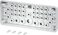 HENSEL Membranflansch Kunststoff 300x100mm Mi FP 38 Membran unbeh