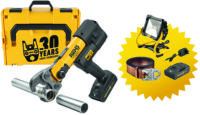 REMS Akku-Press 22V ACC L-Boxx Lumen +Akku 2,5Ah +Gürtel 576X09 R30J