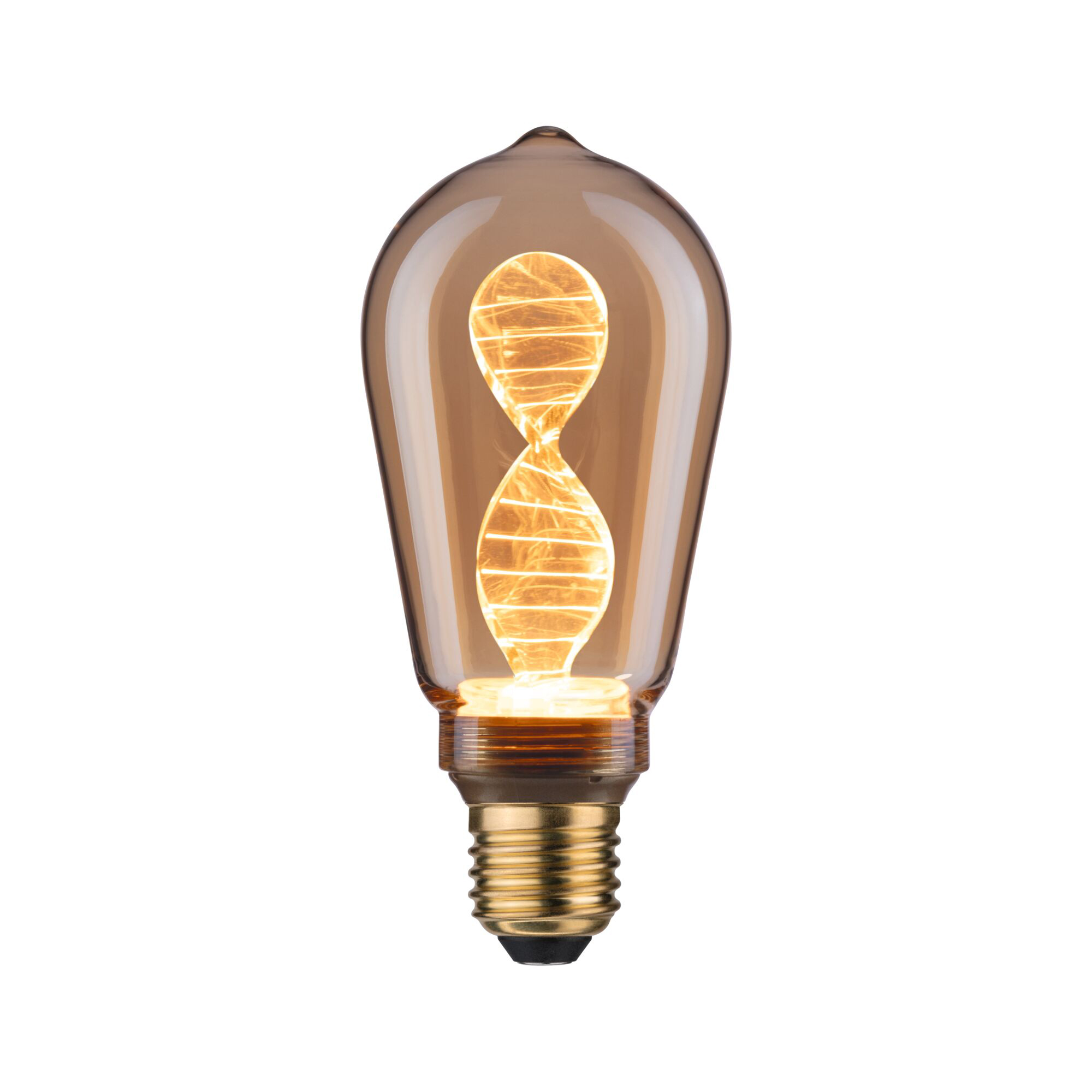 Paulmann PAULMANN LED-Lampe E27 ST64 3,5W 1800K Helix 288.85 go 180lm kl 0-360° AC