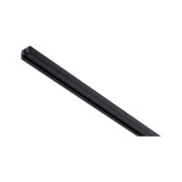 PAULMANN Stromschiene 1ph 1000mm schwarz 230V 969.04 Aluminium Aufb 18x18mm rechteck