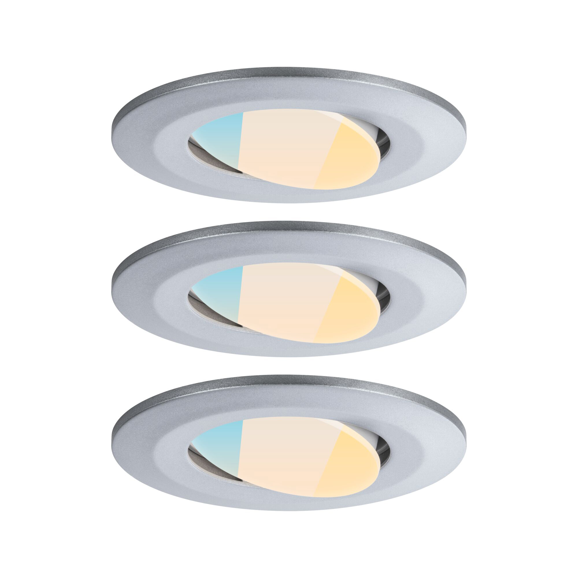 Paulmann PAULMANN LED-Einbaustrahler 5,5W Konverter weiß Calla 930.95 1LED chr 3000K 430lm chr