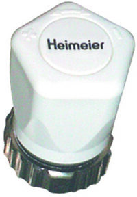 Handregulierkappe mit Rändelmutter, für Thermostatventile
