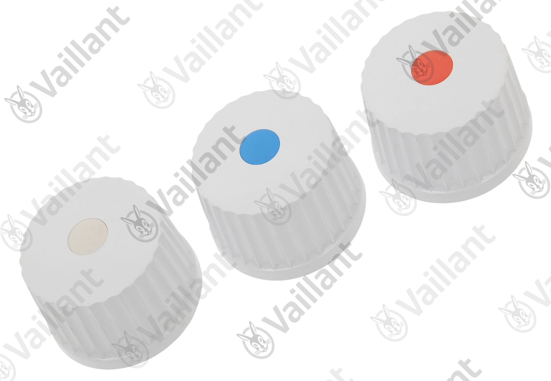 Knopf, weiß, Set a 3 St. Vaillant-Nr. 0020096369