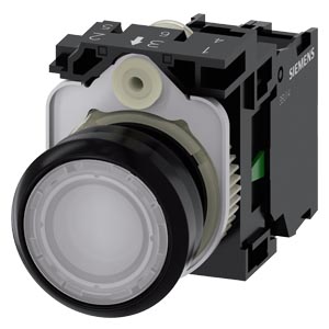 Siemens Siemens Dig Industr. Drucktaster 1S, 24VAC/DC 3SU1102-0AB60-1BA0