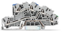 WAGO GmbH & Co. KG Installationsetagenklemme 2,5mm² N/L/PE grau 2003-7646
