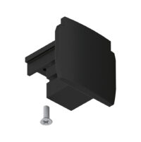 PAULMANN Endkappe schwarz Kunststoff L35mm B31,5mm 913.84 H32,5mm