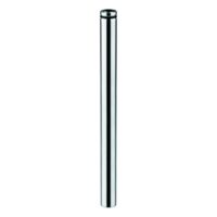 Spülrohrverlängerung 37042 200mm Durchmesser 16mm aus Messing chrom