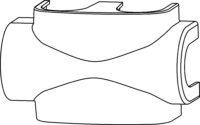 Verkleidung für Multilux weiß RAL 9016