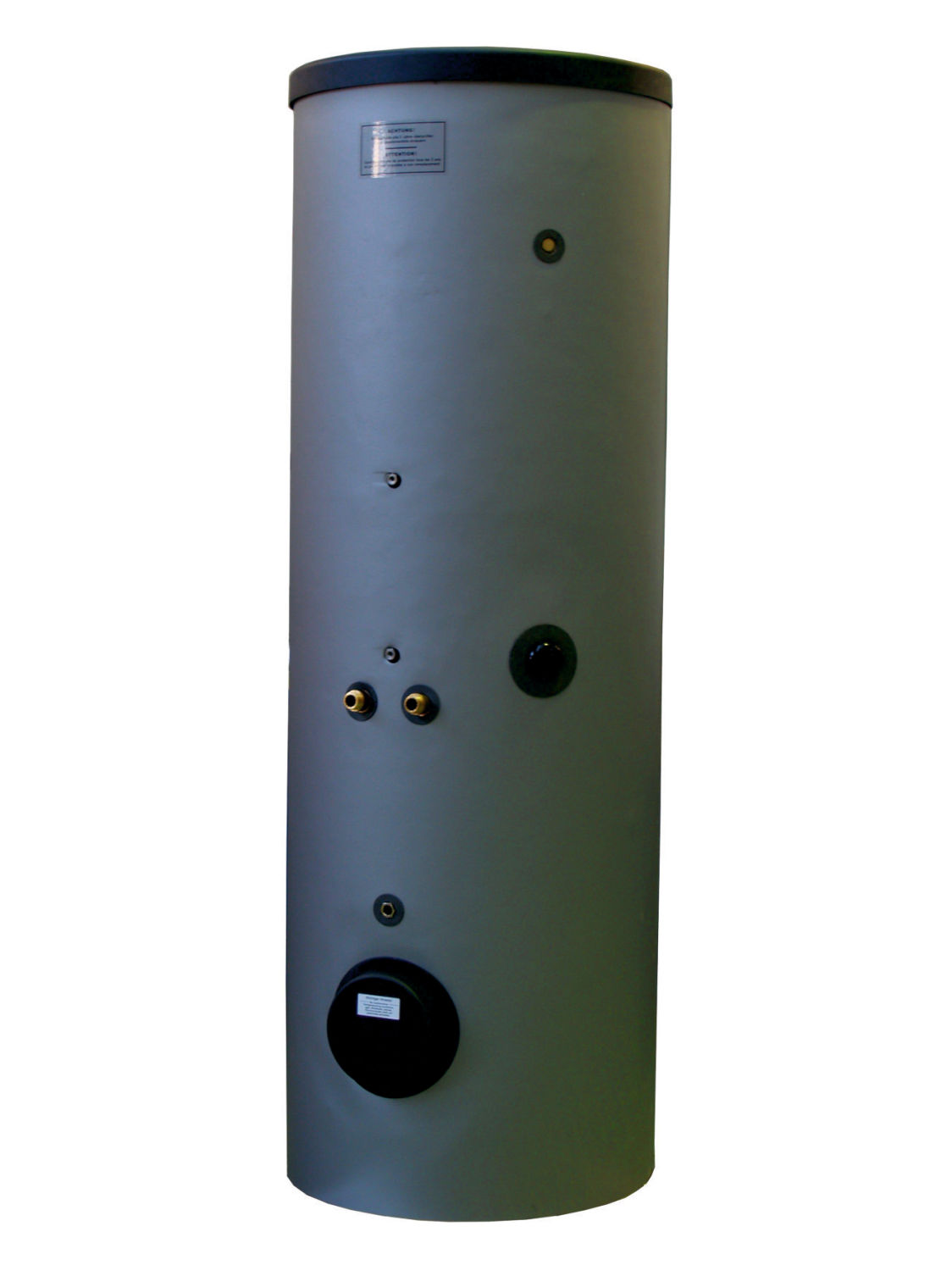 Warmwasser-Solarspeicher SEM-2-300 mit 2 Glattrohr-Wärmetauschern