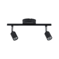 PAULMANN Anbaustrahler 2x20W HV anthrazit matt Carolina 667.51 GU10 anthrazit Aluminium IP44