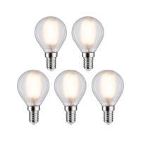 PAULMANN LED-Kugellampe FM E14 G45 4,8W 290.97 2700K weiß 470lm F mattiert AC