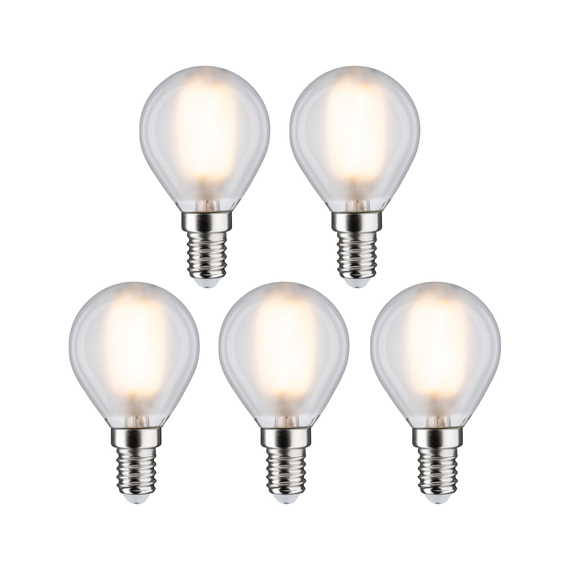 Paulmann PAULMANN LED-Kugellampe FM E14 G45 4,8W 290.97 2700K weiß 470lm F mattiert AC