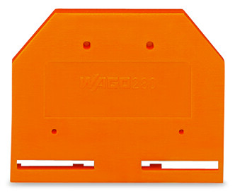 WAGO GmbH &amp; Co. KG Abschlußplatte orange 280-302