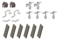 VAILLANT Set Erweiterung für 1. Reihe /3 Flachdachsystem, O/W 10 Grad für 2 Module