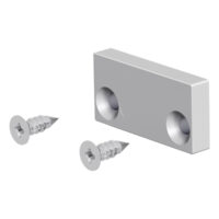 EVN Lichttechnik Aluminium-Profil-Endplatte inklusive Schrauben APXSEAPF