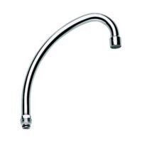 HU-Auslauf 13073 Ausladung 185mm für Küchen-Standbatterien 1/2" chrom