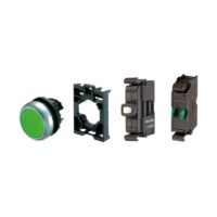 Eaton (Moeller) Leuchtdrucktaster Komplettgerät M22-DL-G-K10LED-BVP