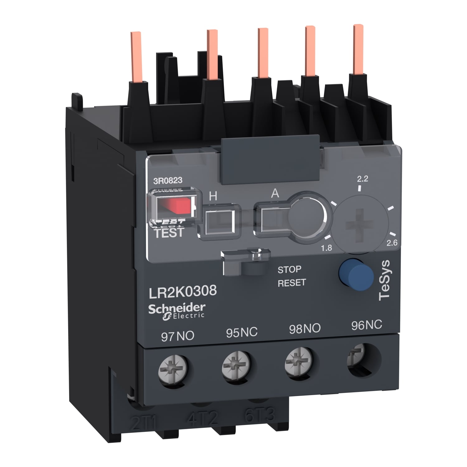 Schneider Schneider Electric Motorschutz-Relais 1,80-2,60A LR2K0308