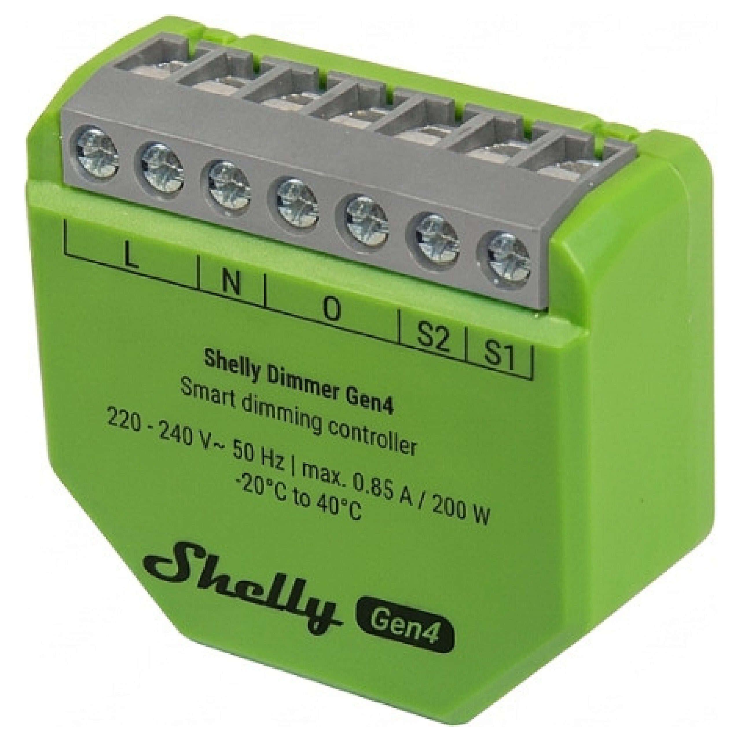 Shelly Shelly Unterputz Dimmer Gen4 Relais LED Lichtcontroller Messfunktion WLAN