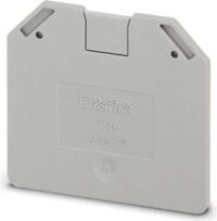 Phoenix Contact Deckel 55,5x2,2x54,8mm grau D-UT 16