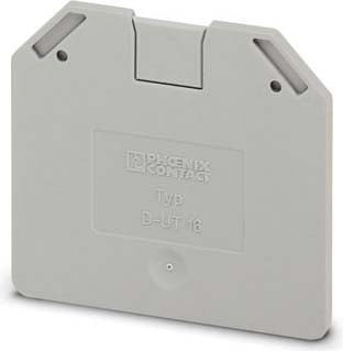 Phoenix Contact Deckel 55,5x2,2x54,8mm grau D-UT 16