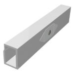 VAILLANT Schienenverbinder für Montageschiene 40 x 37,1 mm (10 Stück)