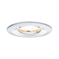 PAULMANN LED-Einbaustrahler 6,8W Konverter weiß CoinSlim 938.83 1LED chr 2700K 425lm matt